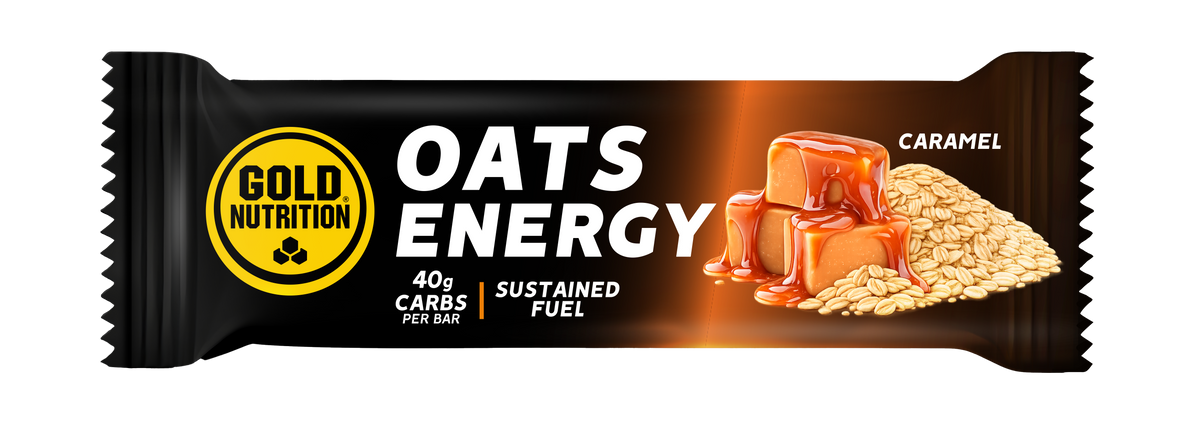Total Energy Oats Bar Caramelo · Gold Nutrition · 55 gramos
