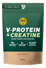 V-Protein + Creatine Rice Pudding · Gold Nutrition · 240 gramos