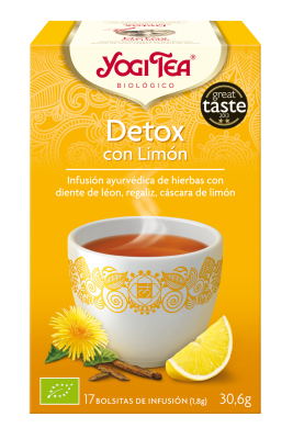 Detox con Limón · Yogi Tea · 17 filtros