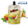 Compota Energética Pera Manzana Menta Baouw