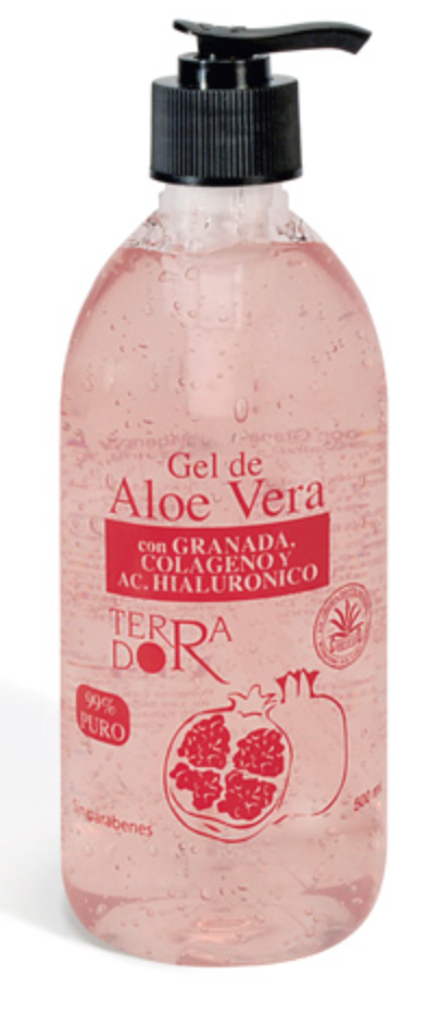 Gel Aloe Vera con Granada · Derbos · 500 ml