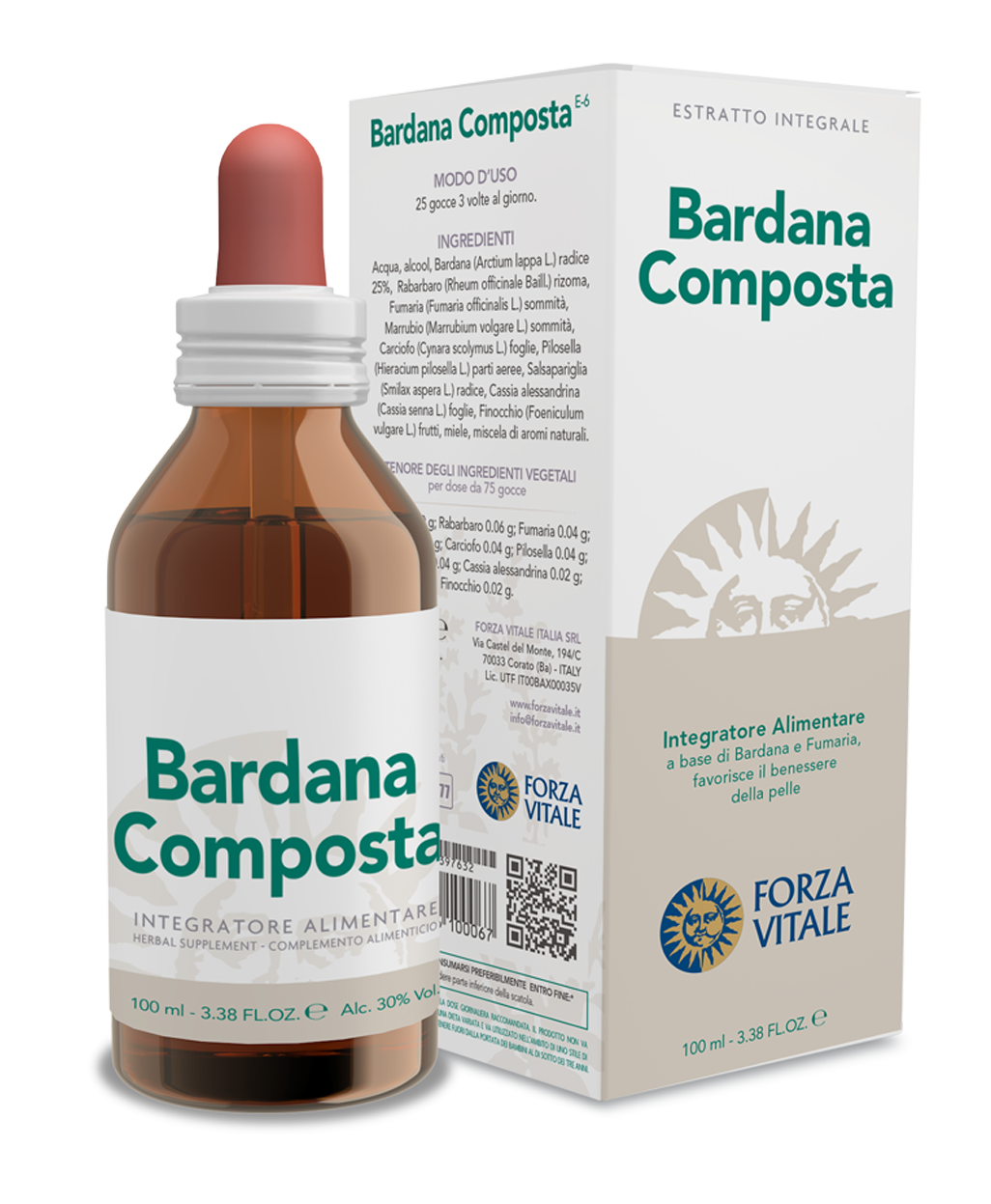 Bardana Composta · Forza Vitale · 100 ml