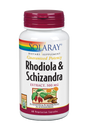 Rhodiola & Schizandra · Solaray · 60 cápsulas