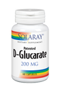 Calcio D-Glucarato · Solaray · 60 cápsulas