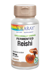 Reishi Fermentado · Solaray · 60 cápsulas