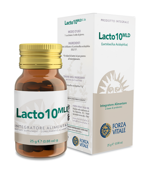 Lacto10 · Forza Vitale · 25 gramos