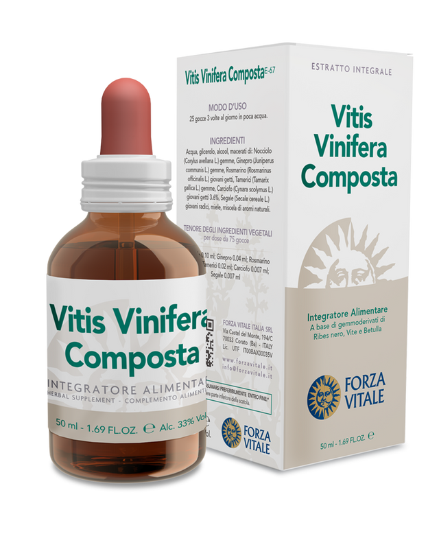 Vitis Vinifera Composta · Forza Vitale · 50 ml