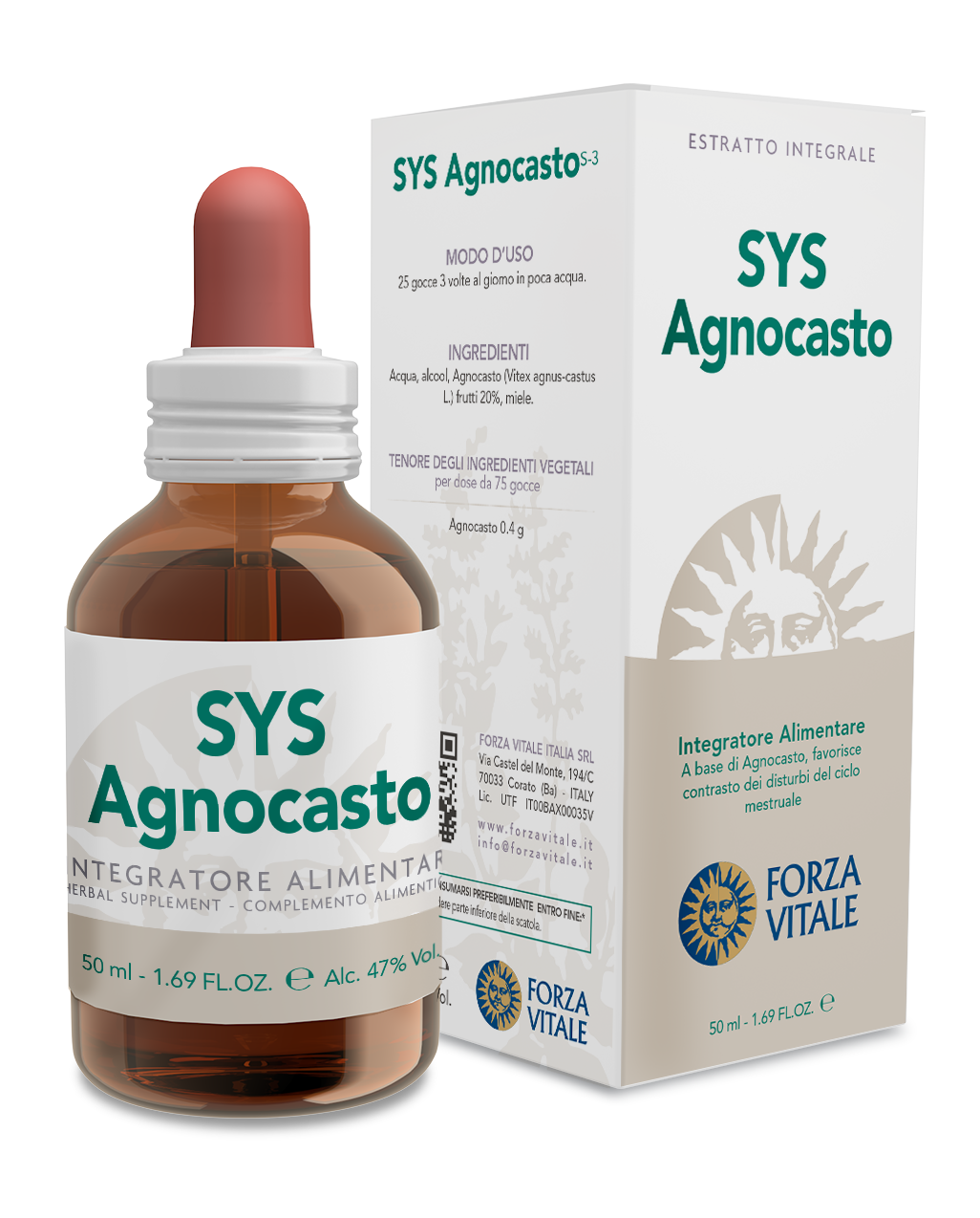 SYS Agnocasto · Forza Vitale · 50 ml