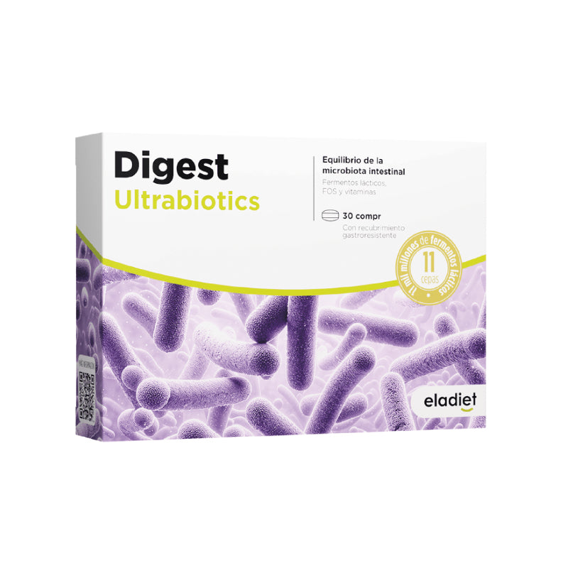 Digest UltraBiotics · Eladiet · 30 comprimidos