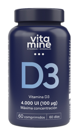 Vitamina D3 · Herbora · 60 comprimidos