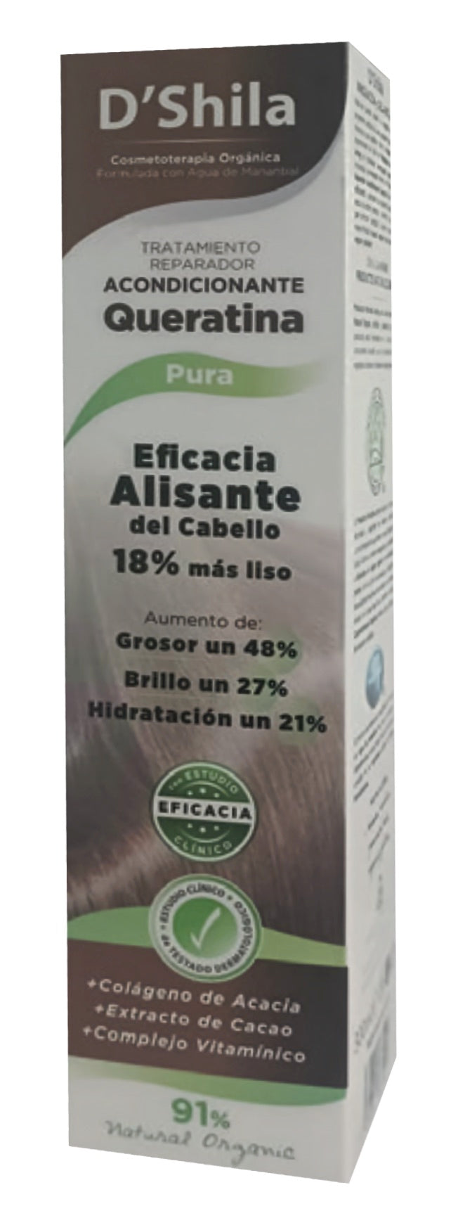 Acondicionador Queratina Pura · D'Shila · 300 ml