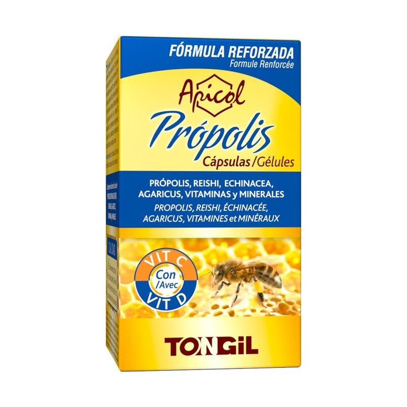Apicol Própolis · Tongil · 40 cápsulas