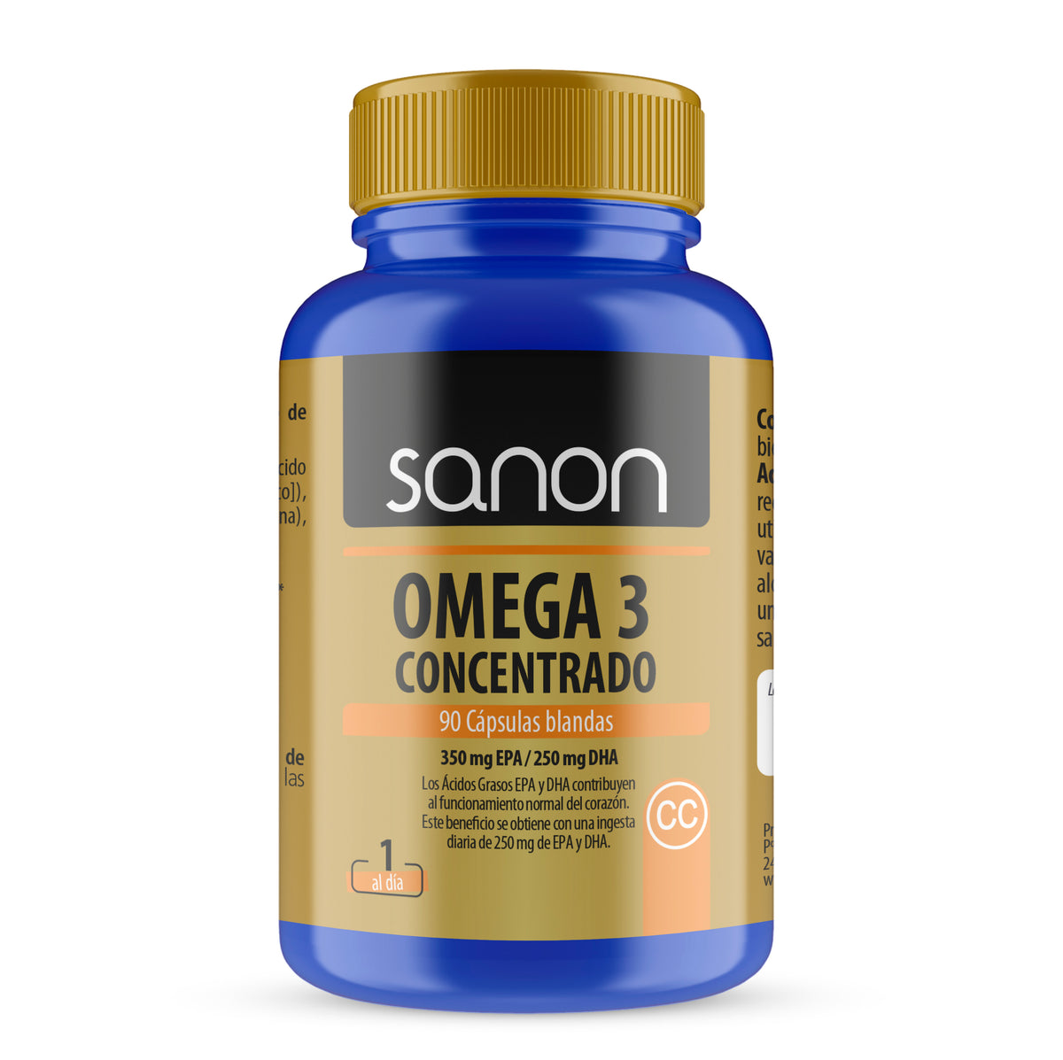 Omega 3 Concentrado · Sanon · 90 cápsulas