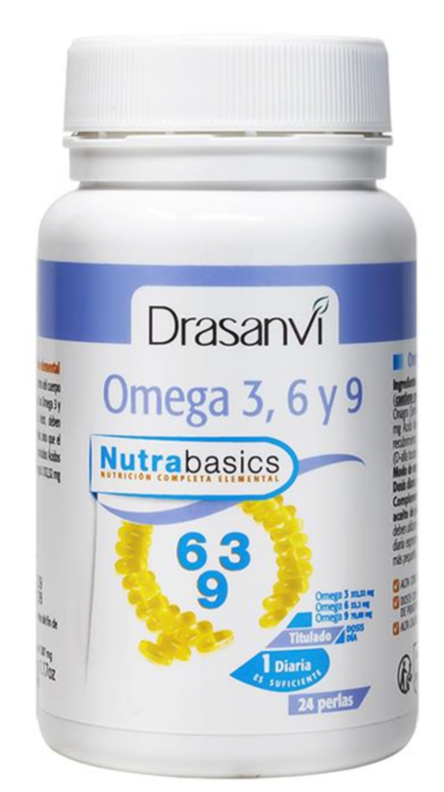 Omega 3-6-9 · Drasanvi · 24 perlas