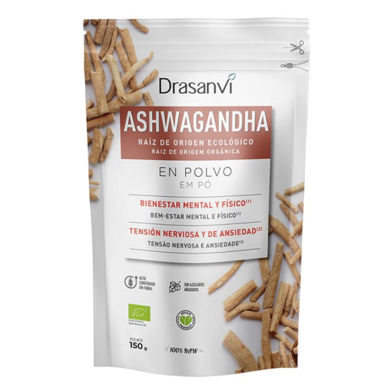 Doypack Ashwagandha Bio · Drasanvi · 150 gramos