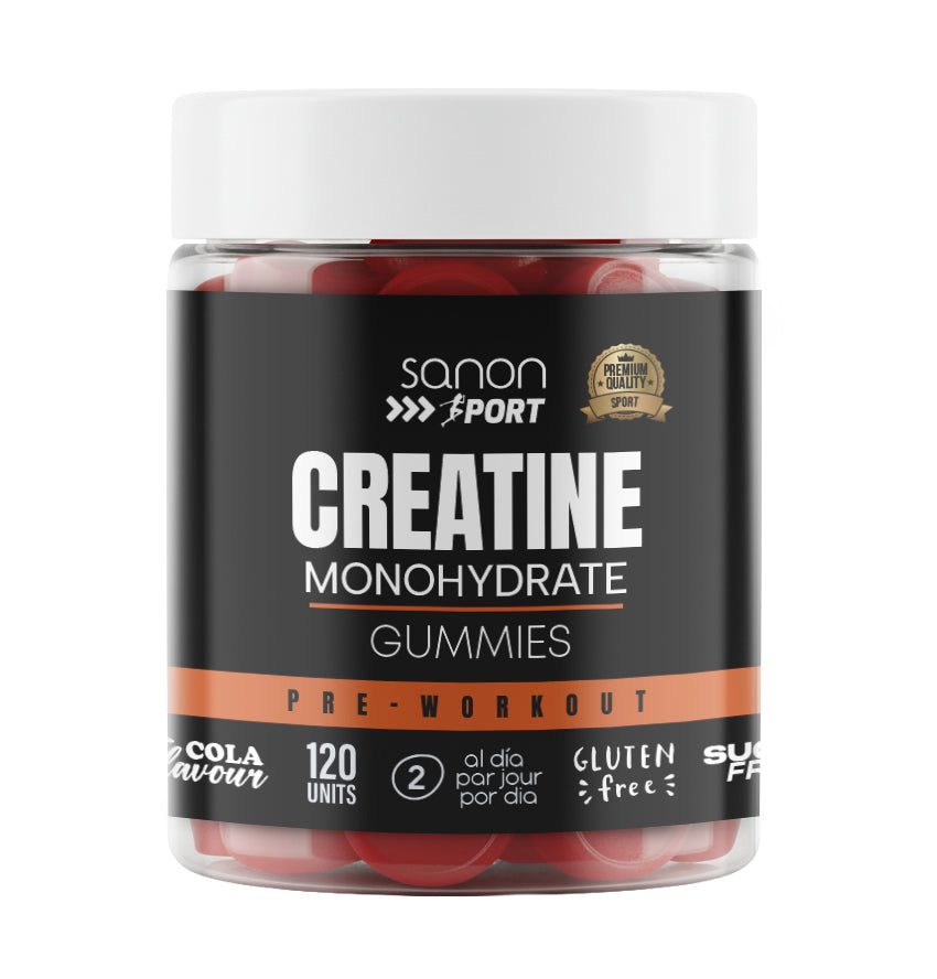 Creatina Monohidrato · Sanon Sport · 120 gummies