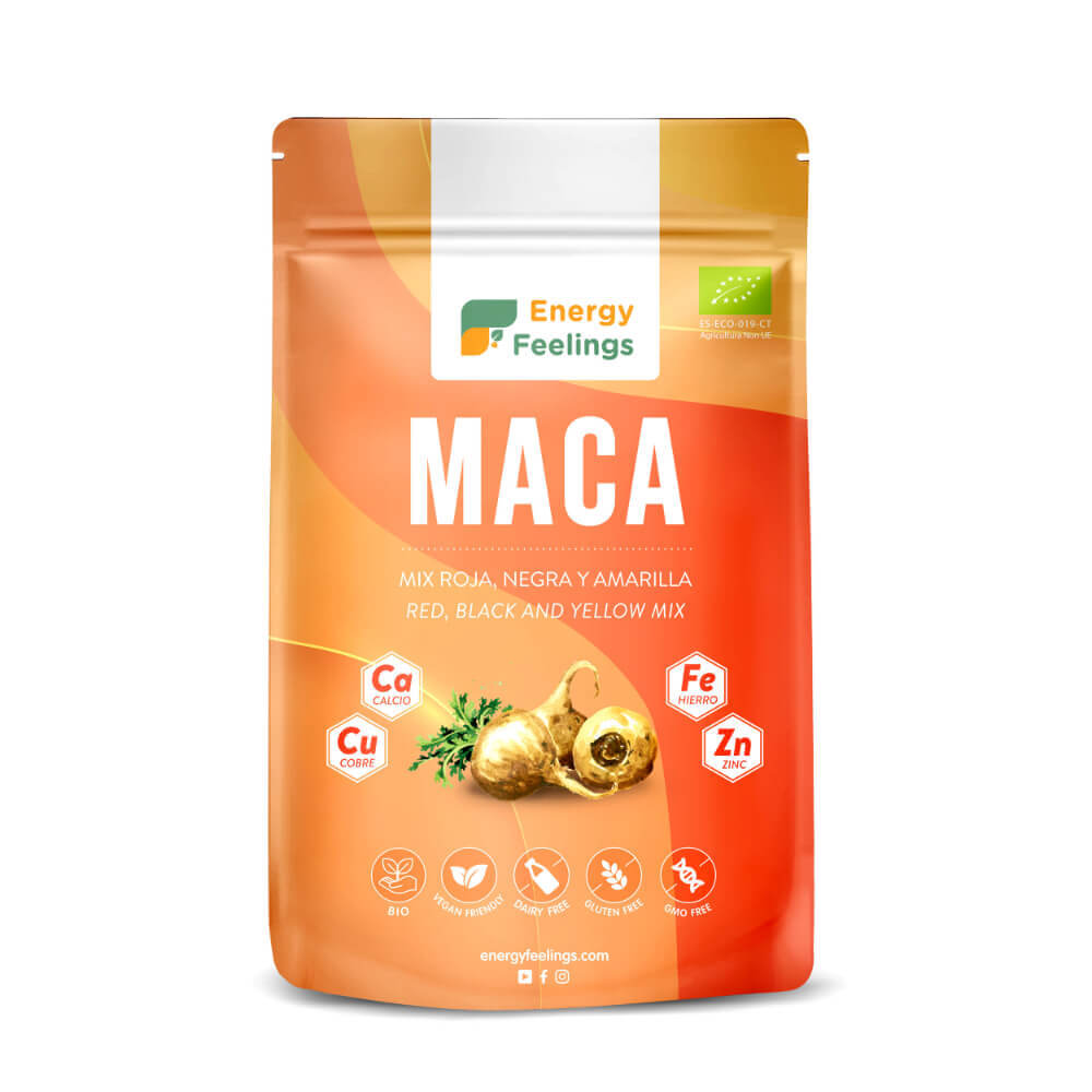 Maca Mix en Polvo Eco · Energy Feelings · 200 gramos