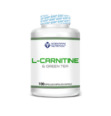 L-Carnitina y Té Verde · Scientiffic Nutrition · 100 cápsulas