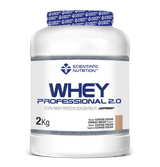 Whey Professional 2.0 Whey Protein: Sabor Cookies Cream · Scientiffic Nutrition · 2 kg