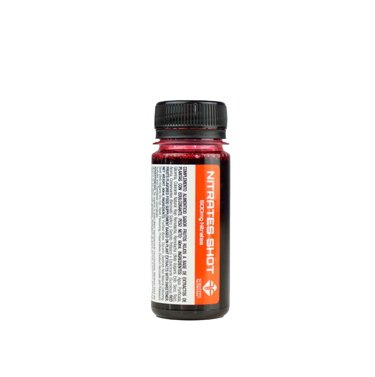 Nitrates Shot Sabor Frutos Rojos · Scientiffic Nutrition · 60 ml