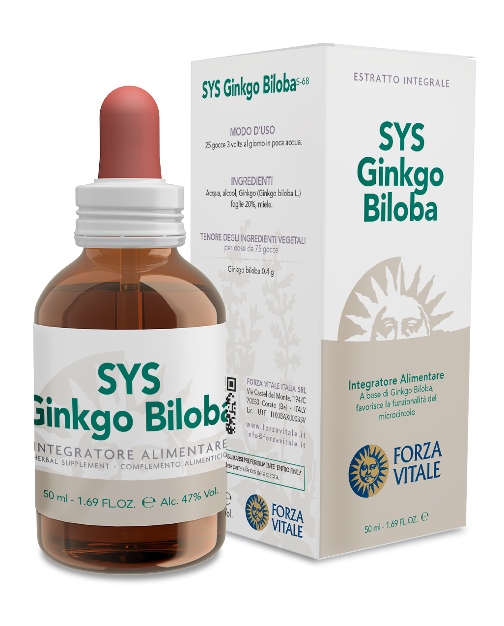SYS Ginkgo Biloba · Forza Vitale · 50 ml