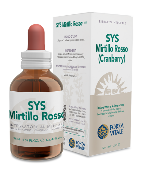 SYS Mirtillo Rosso · Forza Vitale · 50 ml
