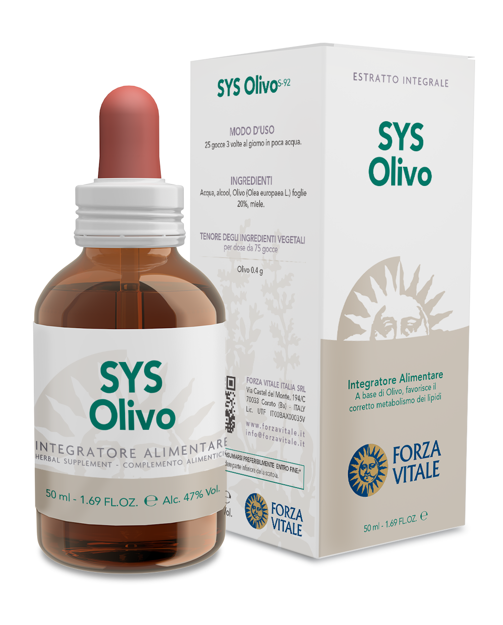 SYS Olivo · Forza Vitale · 50 ml