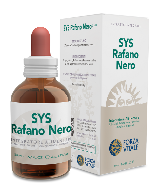 SYS Rafano Nero · Forza Vitale · 50 ml