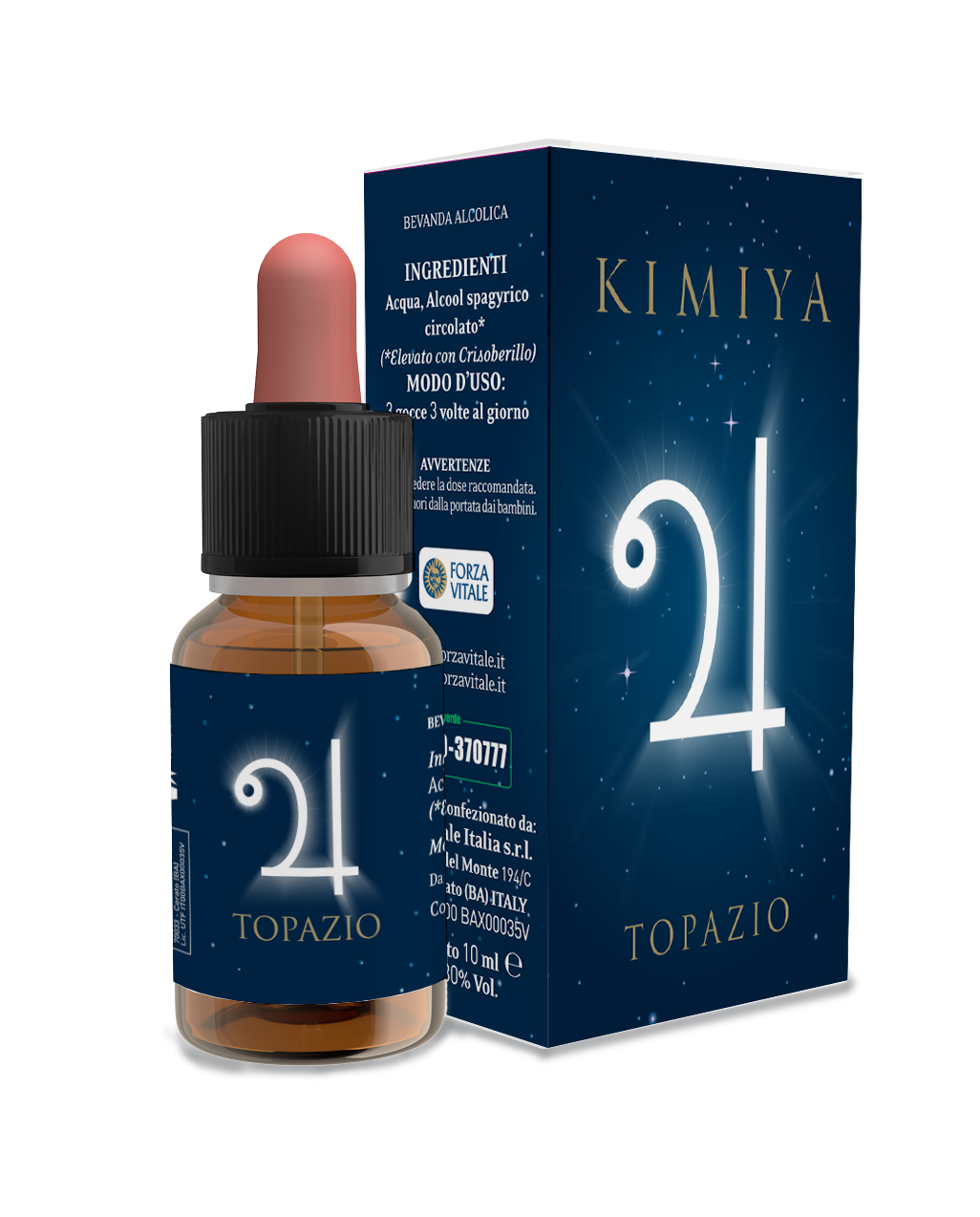 Topazio Kimiya · Forza Vitale · 10 ml