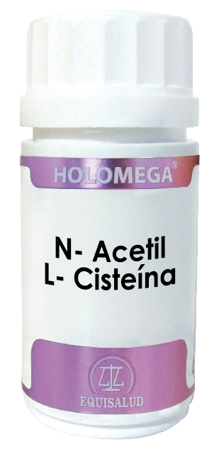 Holomega N-Acetil L-Cisteina (NAC) · Equisalud · 50 cápsulas