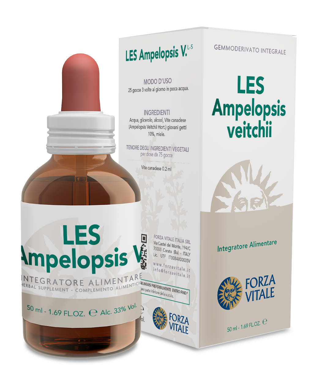 LES Ampelopsis Veitchii · Forza Vitale · 50 ml