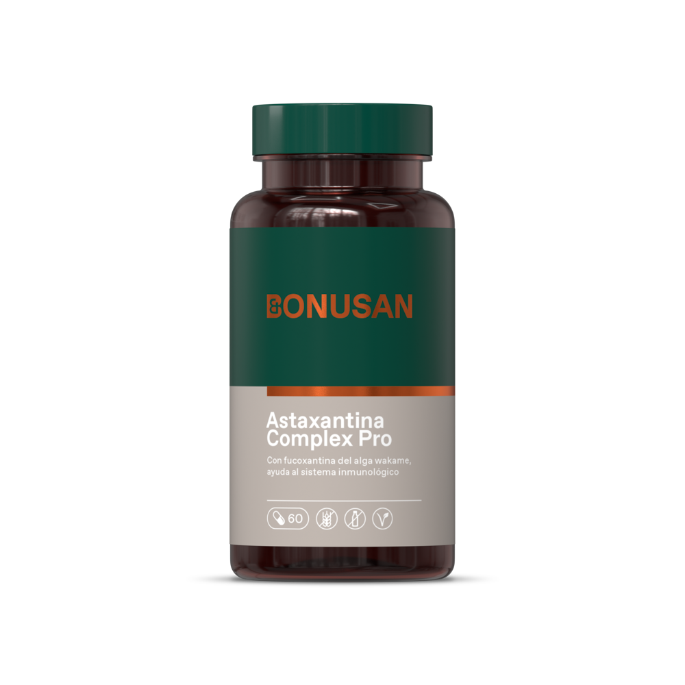 Astaxantina Complex Pro · Bonusan · 60 cápsulas