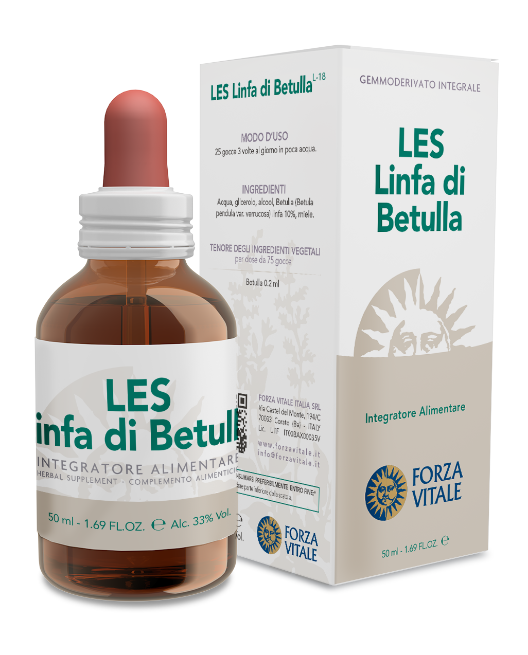 LES Linfa Di Betulla · Forza Vitale · 50 ml