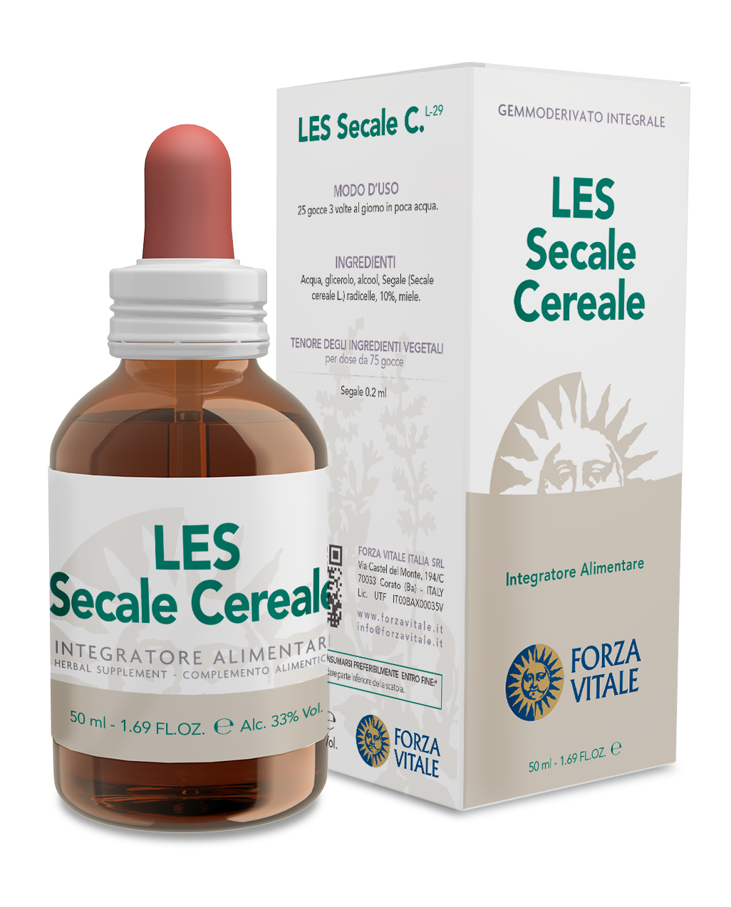 LES Secale Cereale · Forza Vitale · 50 ml