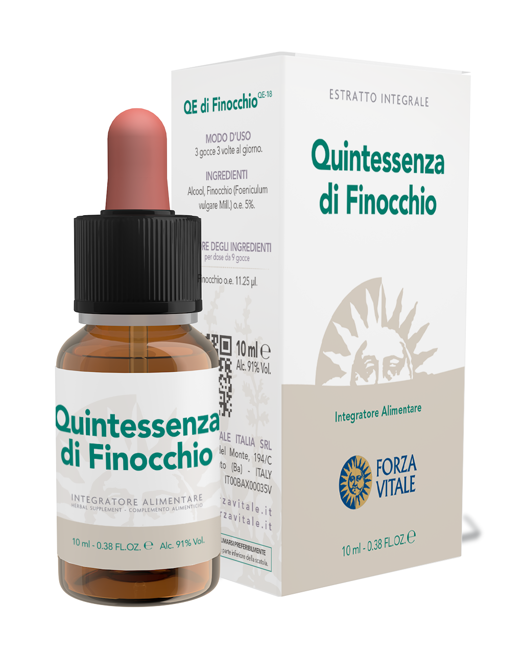 QE Finocchio (Hinojo) · Forza Vitale · 10 ml