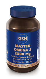 Master Omega 3 2.800 mg · GSN · 80 perlas