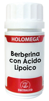 Holomega Berberina con Ácido Lipoico · Equisalud · 50 cápsulas