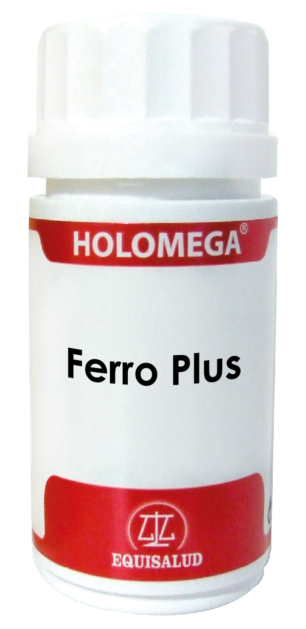 Holomega Ferro Plus · Equisalud · 50 cápsulas