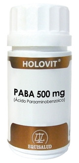 Holovit PABA 500 mg · Equisalud · 50 cápsulas