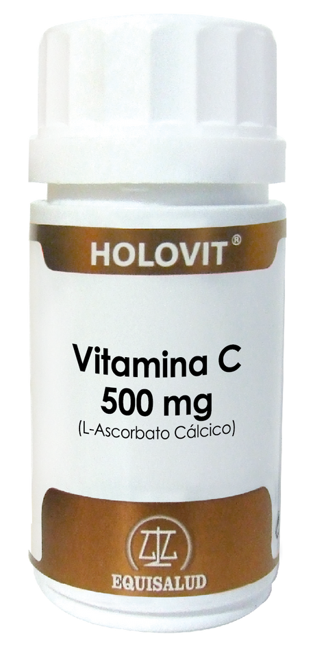Holovit Vitamina C 500 mg · Equisalud · 50 cápsulas