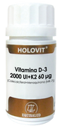 Holovit Vitamina D3 & K2 · Equisalud · 50 cápsulas