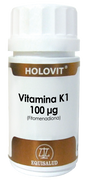 Holovit Vitamina K1 100 mcg · Equisalud · 50 cápsulas