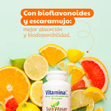 Vitamina C L-Ascorbato Cálcico · Sura Vitasan — infografía