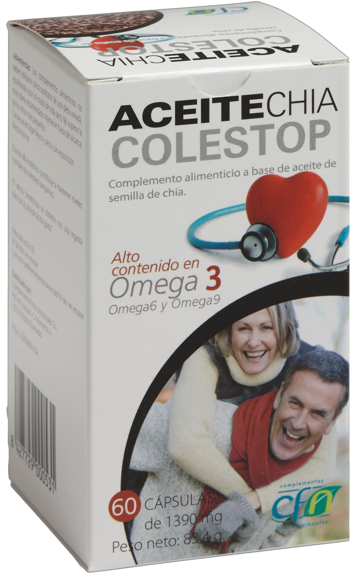 Aceite de Chía Eco · CFN · 60 perlas