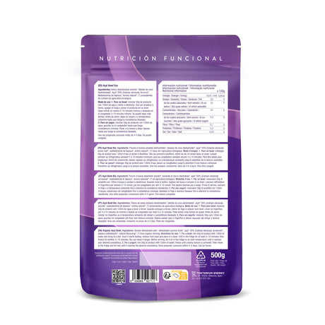 Acai Bowl Eco · Energy Feelings · 500 gramos