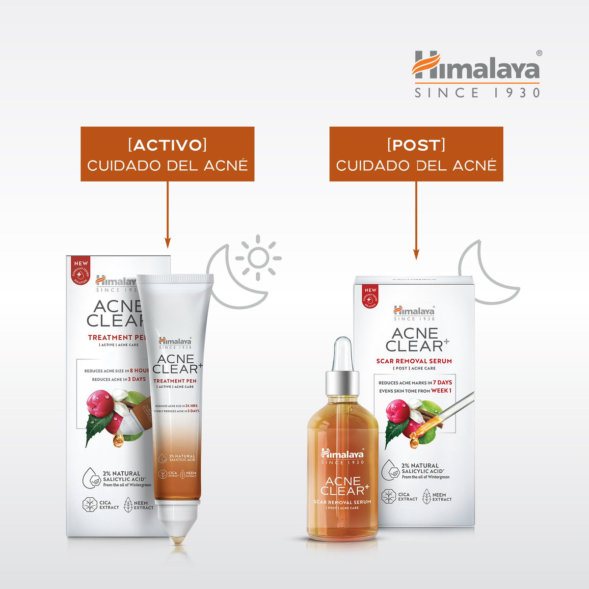 Acne Clear+ Gel Hidratante · Himalaya · 50 ml