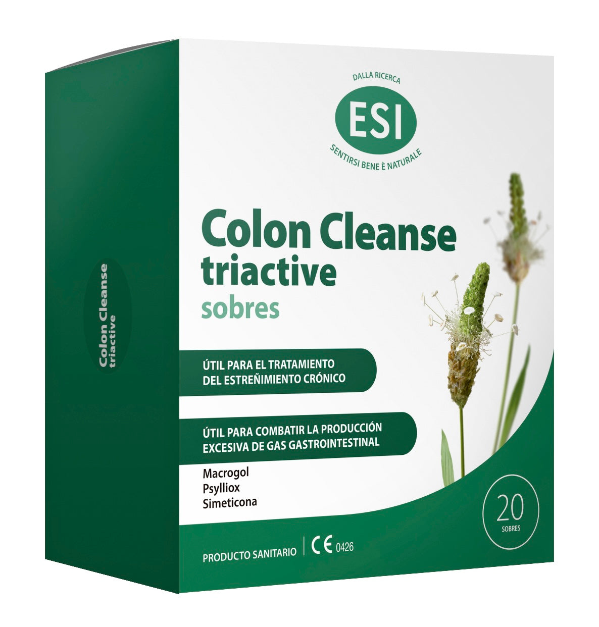 Colon Cleanse Triactive · ESI · 20 sobres