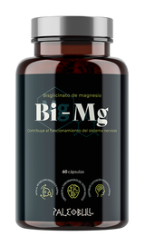 Bisglicinato de Magnesio · Paleobull · 60 cápsulas