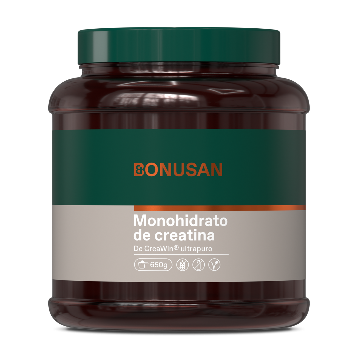 Monohidrato de Creatina · Bonusan · 650 gramos