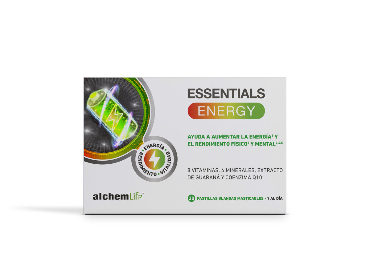Essentials Energy · AlchemLife · 30 pastillas masticables